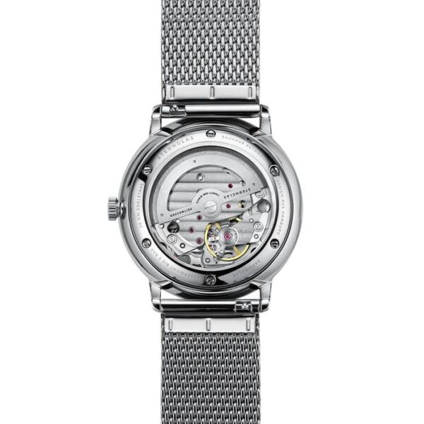 Naos Automatik schwarz silber milanese rueck 700x 1572c3e4 4515 494d 9306 c8196ce9d975